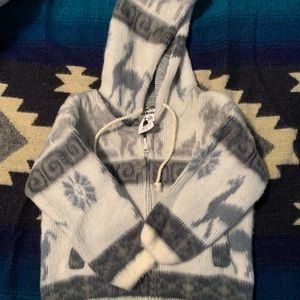 Genuine 100% Alpaca Sweater for Newborns - NEW!